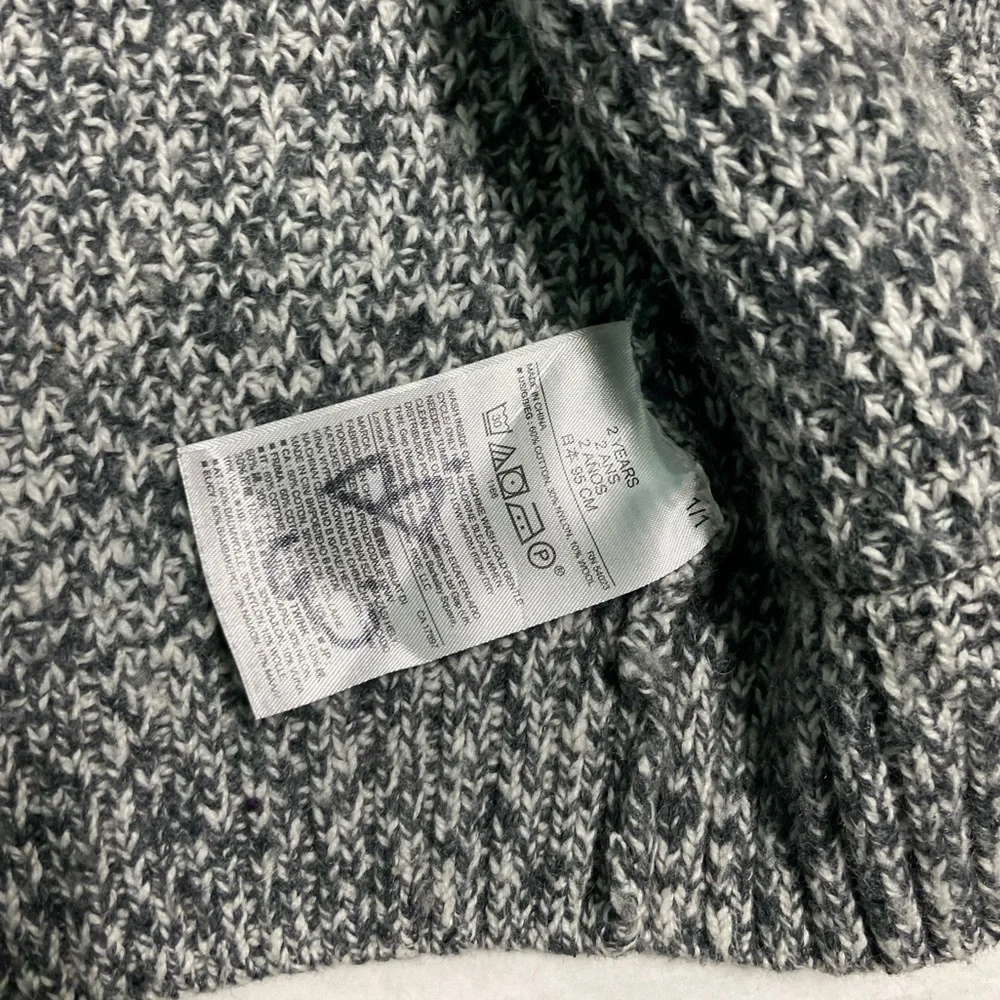 Grandpa Cardigan Charcoal gray Baby gap 2 years